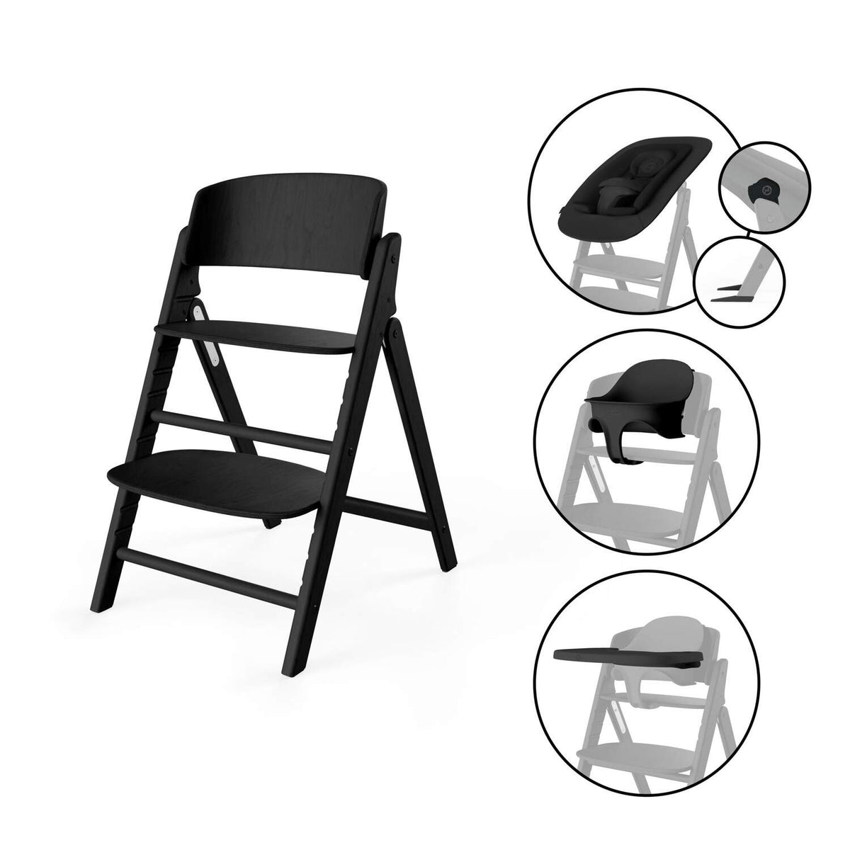 Scaun de Masa Cybex Click Fold 4-in-1 Set Premium cu Gold Bouncer