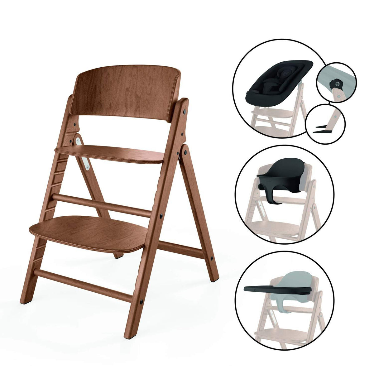 Scaun de Masa Cybex Click Fold 4-in-1 Set Premium cu Gold Bouncer