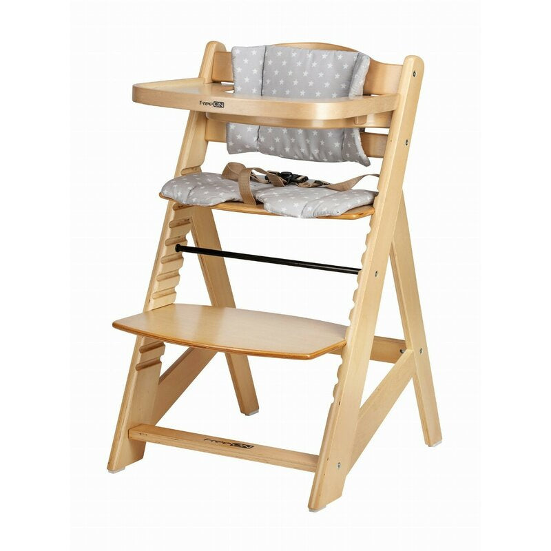 Scaun de masă FreeON Toby Plus, natur – vedere generală