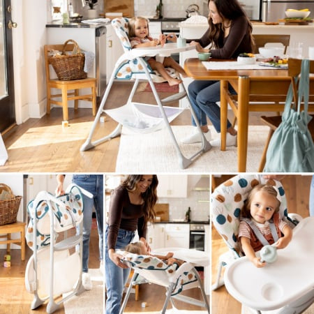 Scaun de masa Graco SnackEase Bear Party