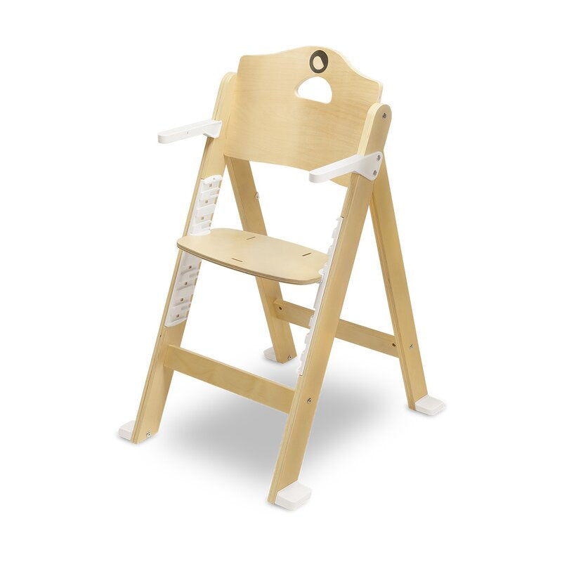 Scaun de masa, Lionelo, Floris, 3 in 1, Din Lemn, Transformabil, Reglabil in inaltime in 4 pozitii, Suport de picioare reglabil in 4 pozitii, Natur