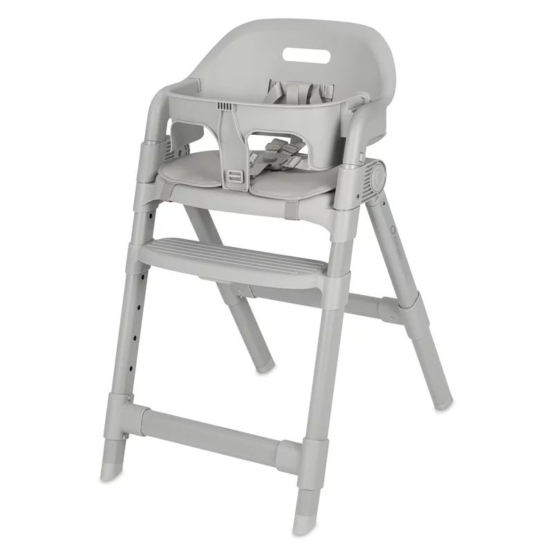 Scaun de masă Lionelo Matt Grey Stone cu tavă