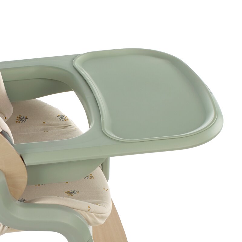 Scaun de masa multifunctional Noah, Jane, De la 6 luni la adult, Din lemn fag, Husa lavabila, Greutate maxima 100 Kg, Pale