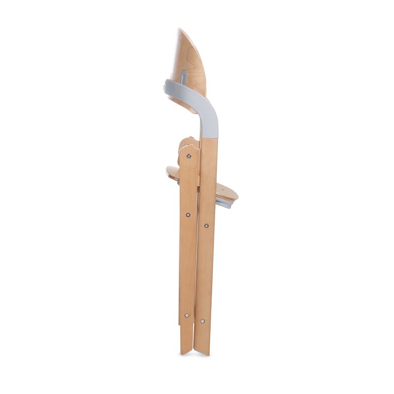 Scaun de masa multifunctional pliabil, Jane, Forest, De la 6 luni la adult, Din lemn fag, Greutate maxima 100 Kg