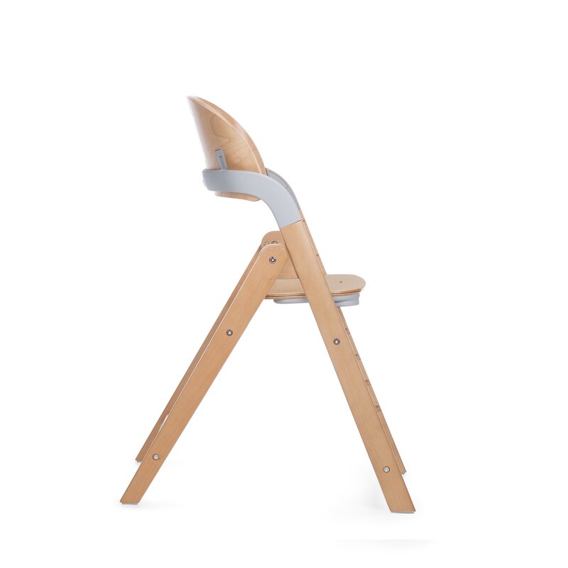 Scaun de masa multifunctional pliabil, Jane, Forest, De la 6 luni la adult, Din lemn fag, Greutate maxima 100 Kg