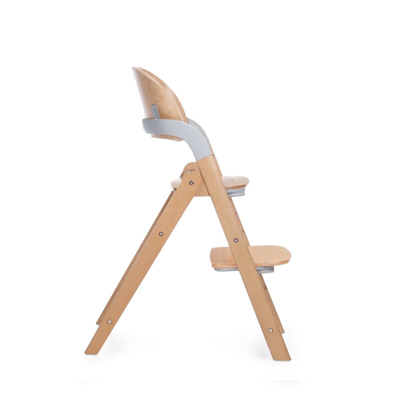 Scaun de masa multifunctional pliabil, Jane, Forest, De la 6 luni la adult, Din lemn fag, Greutate maxima 100 Kg