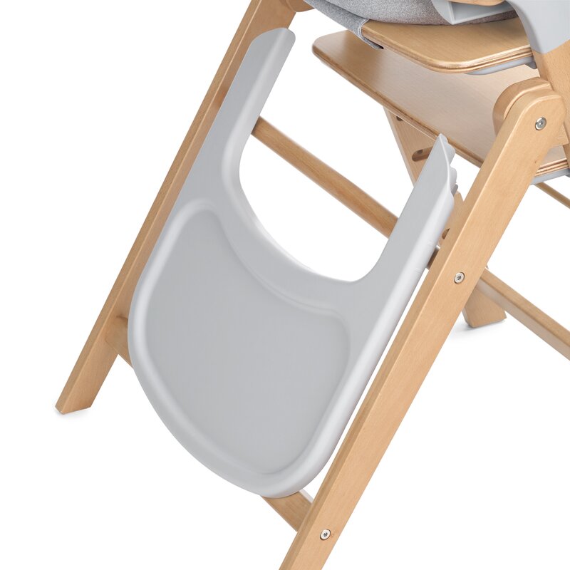 Scaun de masa multifunctional pliabil, Jane, Forest, De la 6 luni la adult, Din lemn fag, Greutate maxima 100 Kg