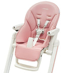 Scaun de masa New Baby Muka, Roz prafuit – detaliu al șezutului fără tavă