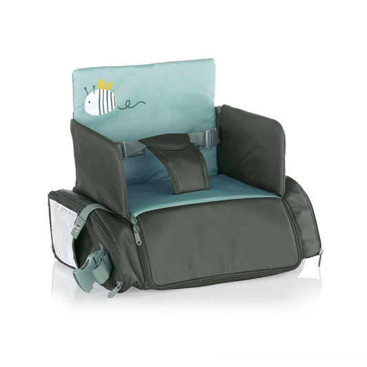 Scaun de masa portabil, Booster, Jane, Avant, Transformabil in geanta, Cu ham, Conform UNE-EN 16120:2013+A2:2018, 6-36 luni, Botanic