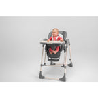 Scaun de masa si balansoar Lionelo Laurice 2 in 1, Verde