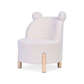 Fotoliu Copii Childhome Teddy Offwhite din Lemn Mesteacan 18 luni+