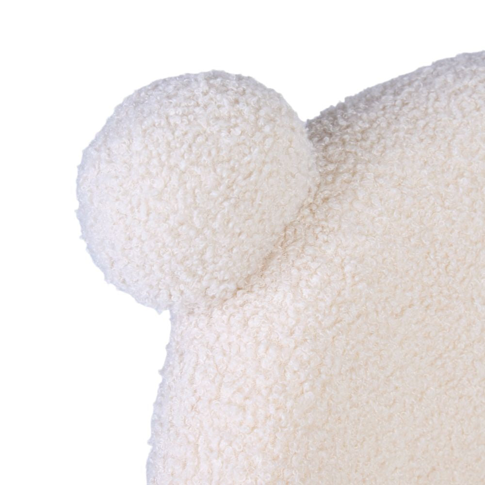Fotoliu Copii Childhome Teddy Offwhite din Lemn Mesteacan 18 luni+