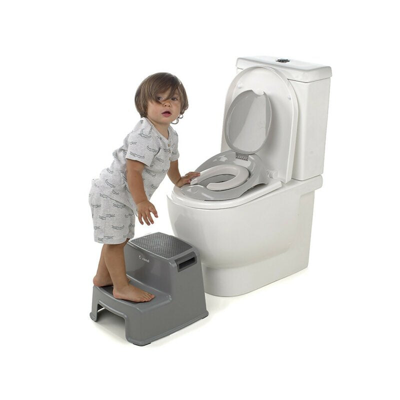 Scaunel Inaltator, Jane, Pentru WC, In Doua Trepte, Suprafata antiderapanta, 3 ani +, Dim Grey