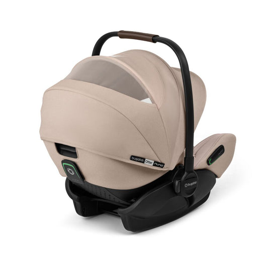 Scaun Auto Bugaboo Otter i-Size Desert Taupe Melange Siguranță Premium