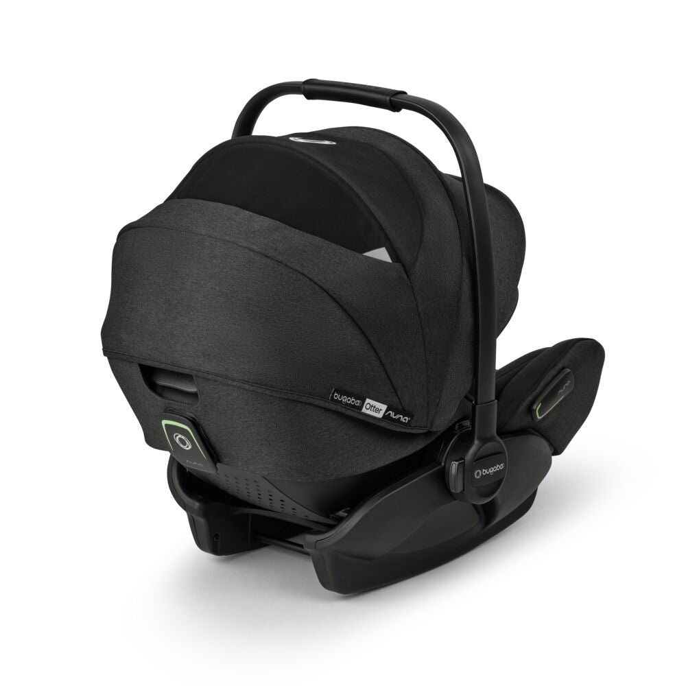 Scaun Auto Bugaboo Otter i-Size Mineral Washed Black Siguranță Premium