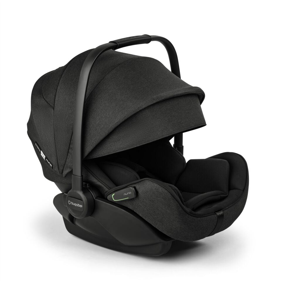 Scaun Auto Bugaboo Otter i-Size Mineral Washed Black Siguranță Premium