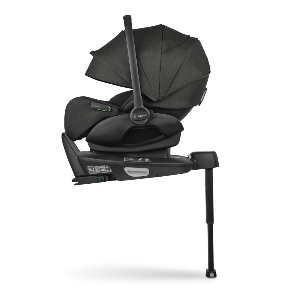 Scaun Auto Bugaboo Otter i-Size Mineral Washed Black Siguranță Premium
