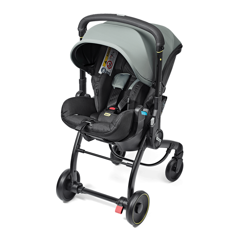 Scoică Auto Cărucior Doona X i-Size Dusty Sage 2 în 1 - Transformare Rapidă