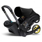 Scoica auto Doona i i-Size Nitro Black 2 in 1 transformabila in carucior