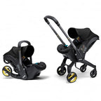 Scoica auto Doona i i-Size Nitro Black 2 in 1 transformabila in carucior