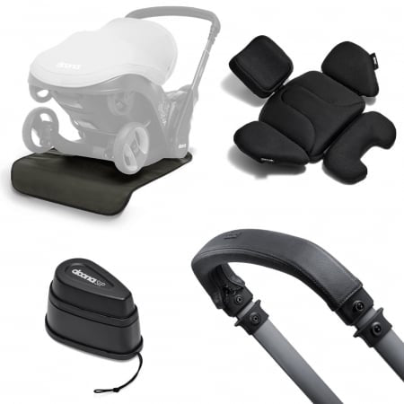 Scoica auto Doona i i-Size Nitro Black 2 in 1 transformabila in carucior