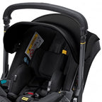 Scoica auto Doona i i-Size Nitro Black 2 in 1 transformabila in carucior