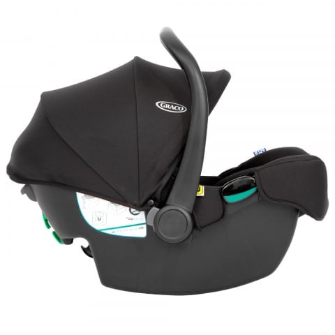 Graco - Scoica auto SnugLite Midnight, 40-75 cm, certificata R129