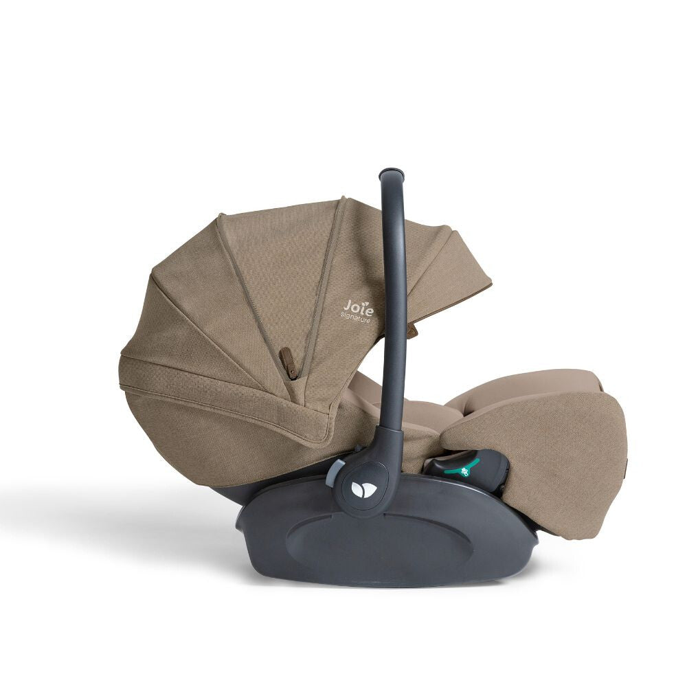Joie - Scoica auto inclinabila i-Size i-Level Pro Signature Sandstone, 40-87 cm, testata ADAC si certificata R129