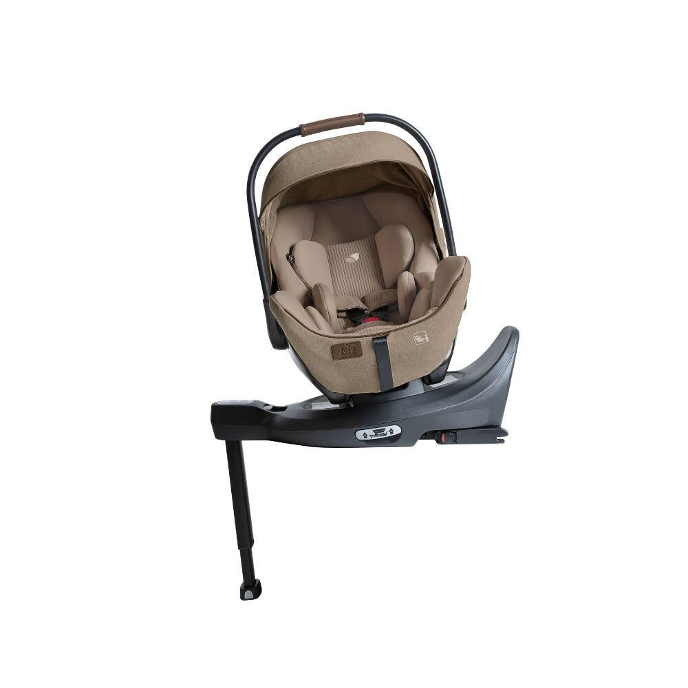 Joie - Scoica auto inclinabila i-Size i-Level Pro Signature Sandstone, 40-87 cm, testata ADAC si certificata R129
