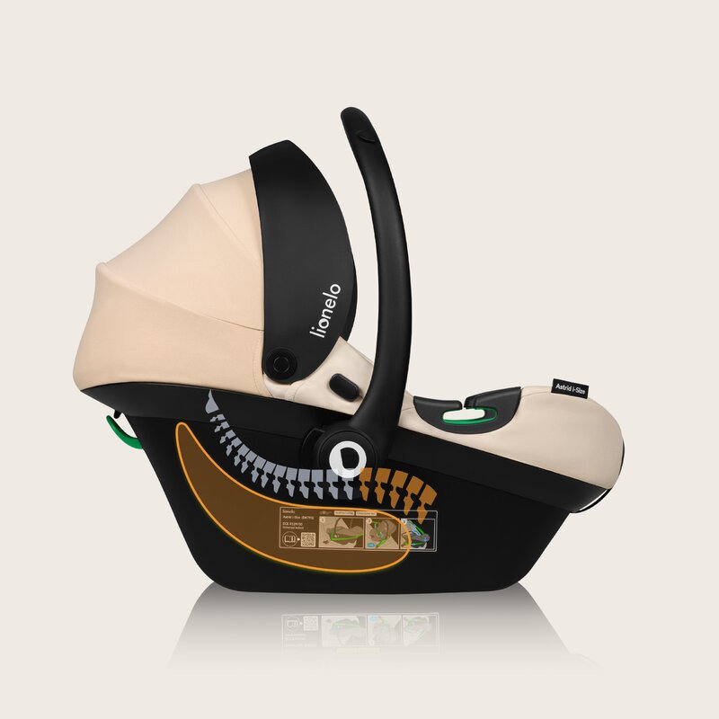 Scoica auto Lionelo Astrid i-Size Bej