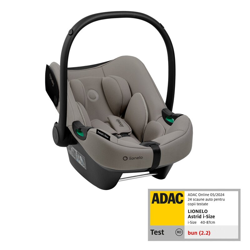 Scoica auto Lionelo Astrid i-Size Taupe