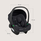 Scoică auto Lionelo Astrid i-Size - detaliu buton de reglare ham
