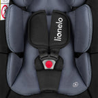Scoica auto Lionelo Astrid i-Size cu baza ISOFIX Negru/Gri