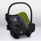Scoica auto Lionelo Astrid i-Size cu baza ISOFIX Negru/Gri