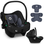 Scoica auto Lionelo Astrid i-Size cu baza ISOFIX Negru/Gri