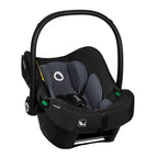 Scoica auto Lionelo Astrid i-Size cu baza ISOFIX Negru/Gri