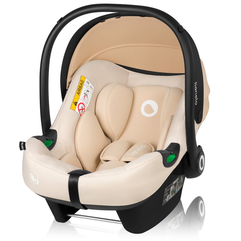 Scoica auto Lionelo Astrid i-Size cu baza ISOFIX Bej