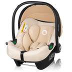 Scoica auto Lionelo Astrid i-Size cu baza ISOFIX Bej
