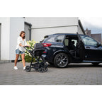 Scoica auto Lionelo Astrid i-Size cu baza ISOFIX Verde