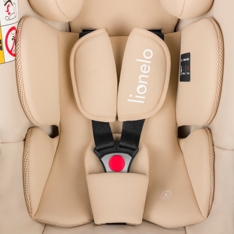Scoica auto Lionelo Astrid i-Size cu baza ISOFIX Bej