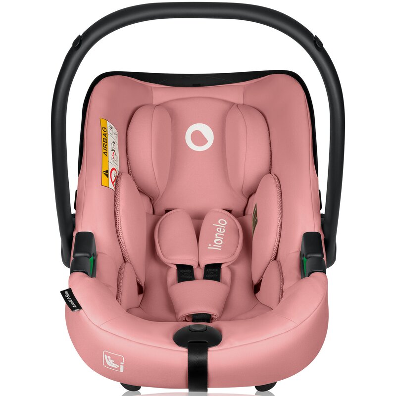Scoica auto Lionelo Astrid i-Size cu baza ISOFIX Roz