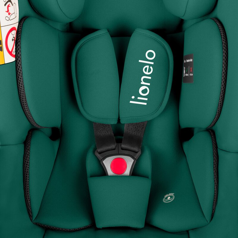 Scoica auto Lionelo Astrid i-Size cu baza ISOFIX Verde