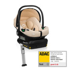 Scoica auto Lionelo Astrid i-Size cu baza ISOFIX Bej