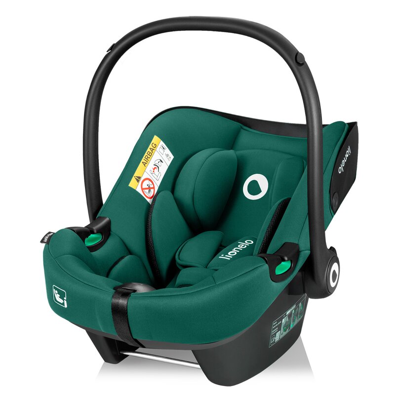 Scoica auto Lionelo Astrid i-Size cu baza ISOFIX Verde