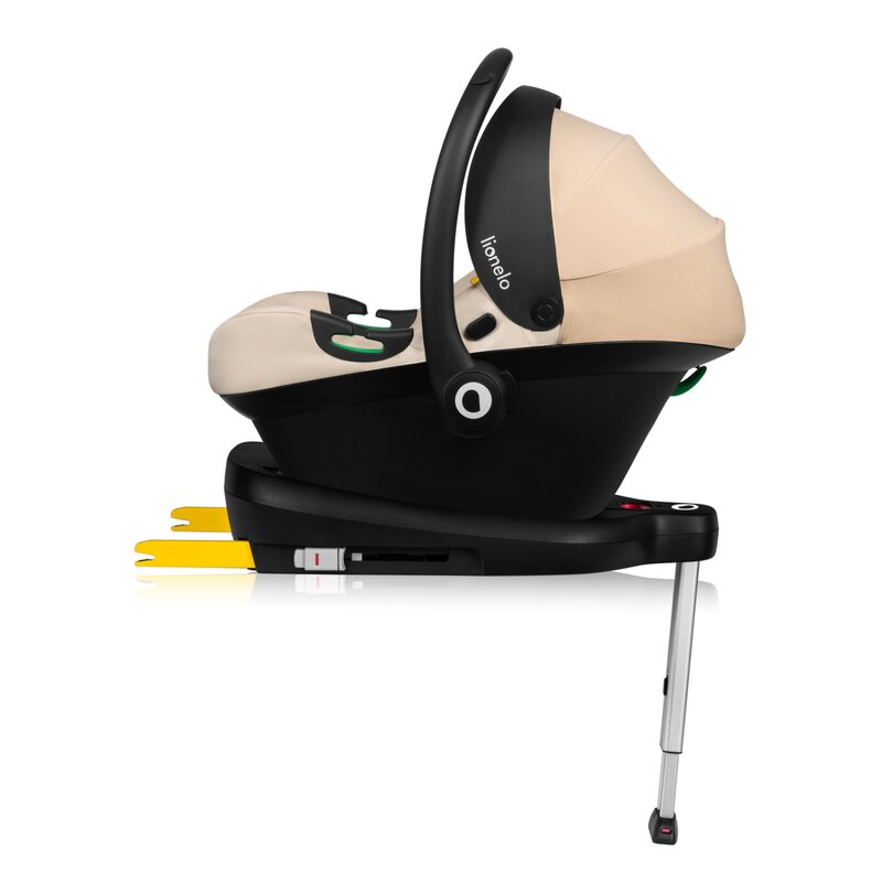 Scoica auto Lionelo Astrid i-Size cu baza ISOFIX Bej