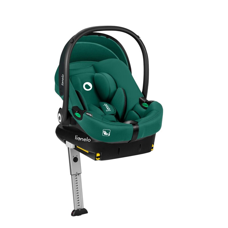 Scoica auto Lionelo Astrid i-Size cu baza ISOFIX Verde - detaliu