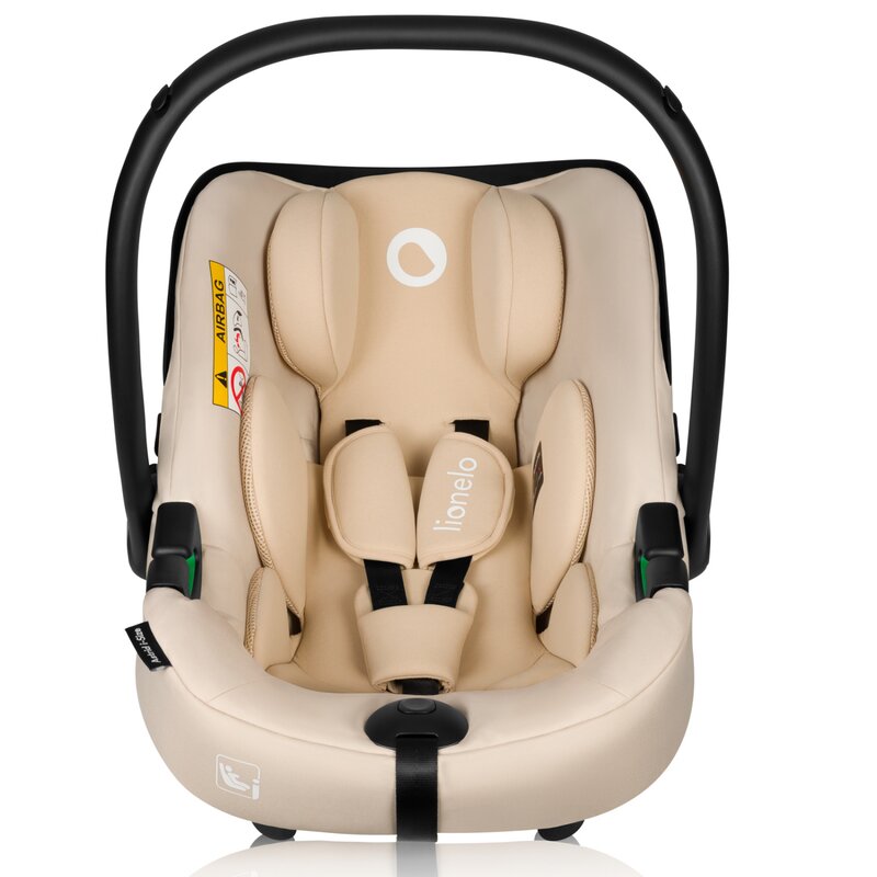 Scoica auto Lionelo Astrid i-Size cu baza ISOFIX Bej