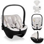 Scoica auto Lionelo Moxie i-Size Bej