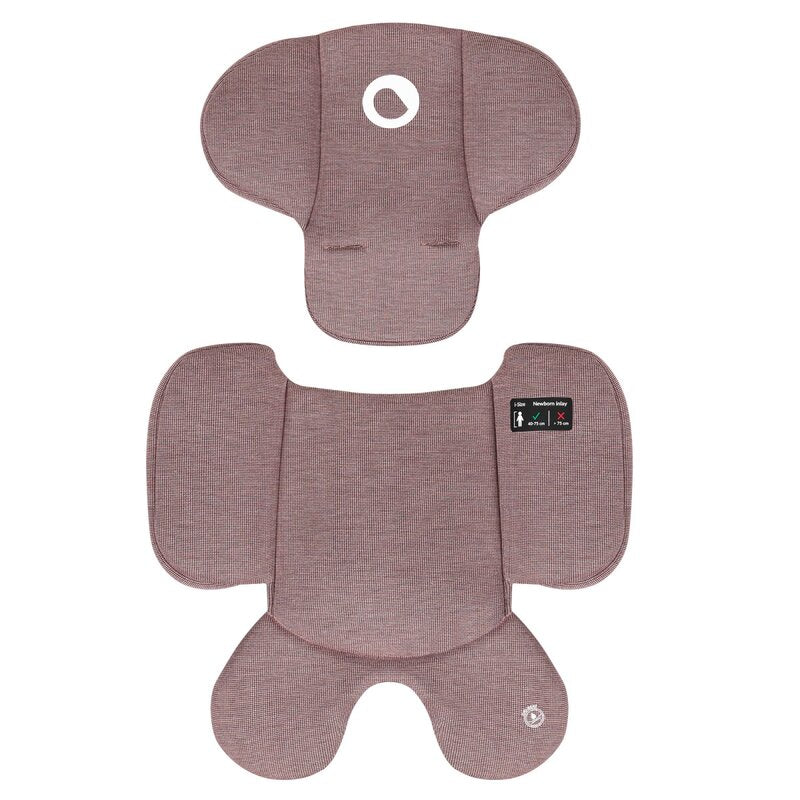 Scoica auto, Lionelo, Moxie, i-Size, Include baza rotativa 360 cu picior de fixare, 40-87 cm, Tetiera reglabila, intarita cu spuma de memorie, Carcasa ventilata, Din bambus, Protectie avansata, Conform R129, Mov