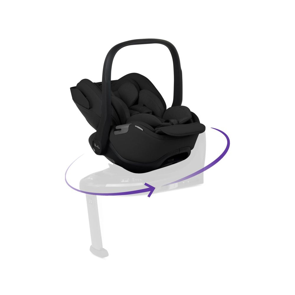 Scoica auto Silver Cross Glide Plus 360 Iconic Black - detaliu 2